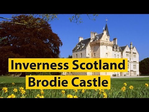 Tour Inverness Scotland : Brodie Castle