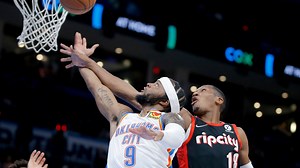 'I can’t be more appreciative': Zavier Simpson's NBA debut includes a Thunder win, Chauncey Billups autograph