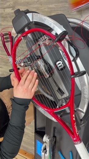 String a Racket with Me 🎾 | Calm Tennis Stringing ASMR