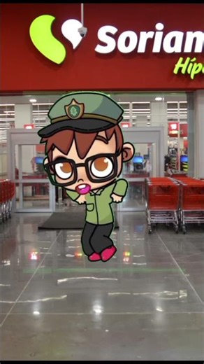 Mini Oswald visitando el mundo real (*mi primera vez usando croma key*)