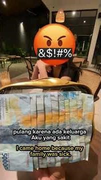 500rb thrown away!!! #socialexperiment #beautifulgirl #arrogant #fyp #viralshort