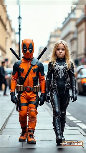 Superhero family | Deadpool vs Venom#shorts #marvel #mcu #deadpool #venom #superhero