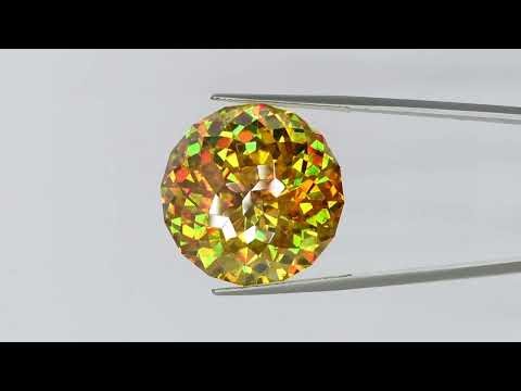 Faceted sphalerite - 65.18 ct