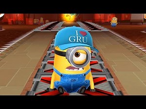 Despicable Me - Minion Rush : Mel Minion With I Love Gru Hat In Eduardo's House