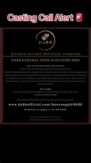 Casting call for an actors showcase, the chance to get seen and scouted by dozens of agents, casting directors, directors and producers and have your big break #castingcalls #castingcall #ukcastingcalls #uk #auditiontips #howtostartacting #british #howtogetanagent #casting #opencasting #acting #audition #talentsearch #actor #castingcalls #bbc #itv #netflix
