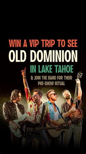 Win a trip to meet us at our How Good Is That Tour stop in Lake Tahoe this summer. Take action to support music education with Save The Music for the chance to win. | Old Dominion