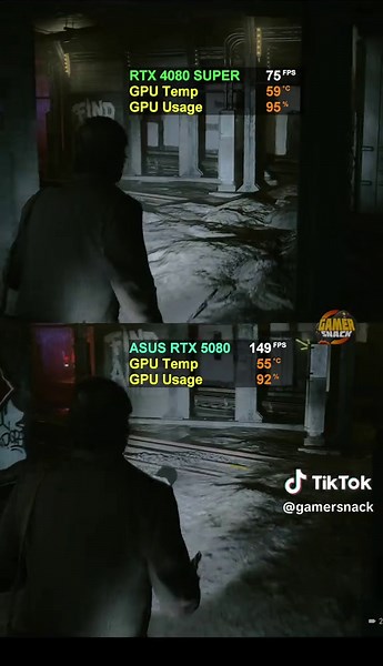 تجربة لعبة آلن ويك 2 على كرت RTX 5080
