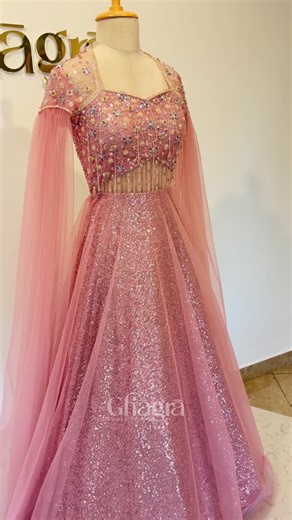 Ghagra Bridals & Beyond on Instagram: "Dreaming of a blush pink bridal reception gown in Kerala? 💕✨ This customized designer gown by Ghagra Bridals & Beyond features hand-embellished floral detailing, premium sequin work, and a flattering structured silhouette for the perfect bridal glow. Ideal for: ✔ Reception look ✔ Engagement ceremony ✔ Wedding photoshoot ✔ Brides who love soft glam elegance We specialize in custom bridal gowns, lehengas, sarees & ethnic wear in Trivandrum, Kerala with world