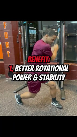 ⚾️ Looking To Increase Your Bat Speed? Do Cable Chops! 💥