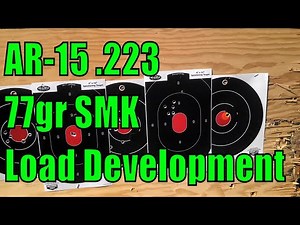 AR with 9" twist vs 77gr SMK. Long Range Load Development