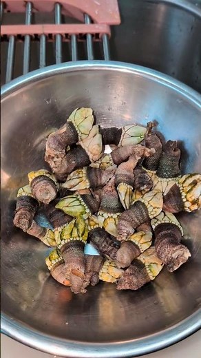 Delicious appetizer♪ Don't you want to try some gooseneck barnacles? #cooking #cooking #gooseneck...