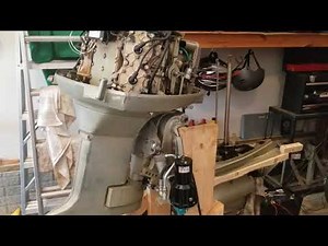 Old style tilt system 1974 evinrude 85 hp