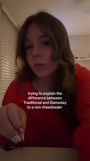 #cheer #fyp #relatable | traditional vs game day cheer