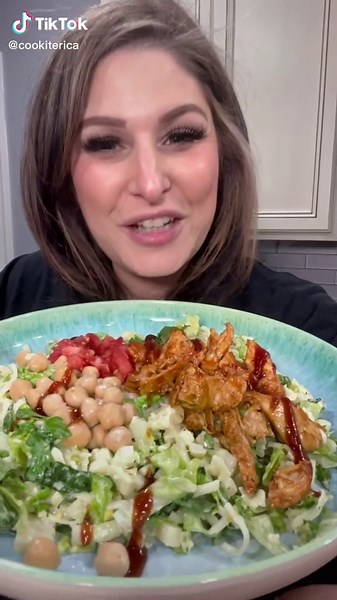 Copycat California Pizza Kitchen BBQ Chicken Ranch Salad Recipe