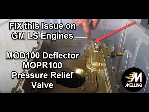 AFM Bypass Valve and Deflector for GM LS Engines by Melling Engine Parts