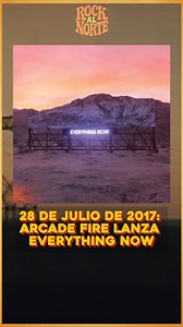 🌐✨ 28 de julio de 2017: Arcade Fire lanza Everything Now Un disco que se animó a poner el dedo en la llaga del consumo masivo, la saturación digital y el vacío moderno... todo envuelto en beats bailables, coros pegajosos y estética retrofuturista. 🌀 Everything Now dividió aguas, pero no pasó desapercibido: una crítica disfrazada de fiesta, una celebración con sabor a crisis existencial. 7 años después, la pregunta sigue latiendo: ¿De verdad necesitamos todo ahora? #ArcadeFire #EverythingNow #I