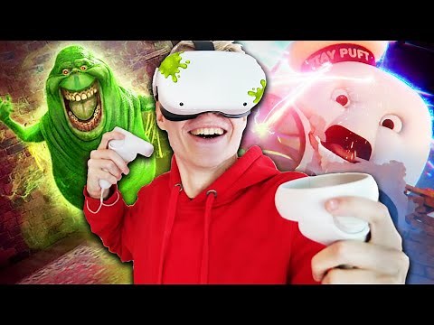 Become A GHOSTBUSTER in VIRTUAL REALITY! | Ghostbusters VR (Oculus Meta Quest 2)