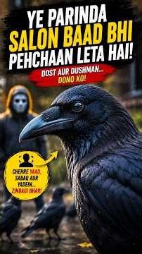 Crows Never Forget Your Face! 😱🐦
