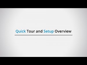 FastAccounts Quick Tour and Setup