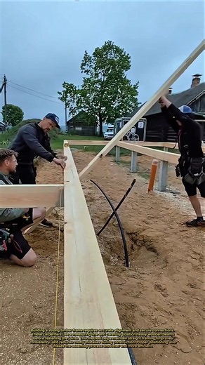 Smart Timber Framing Trick Makes Beam Alignment So Much Easier!