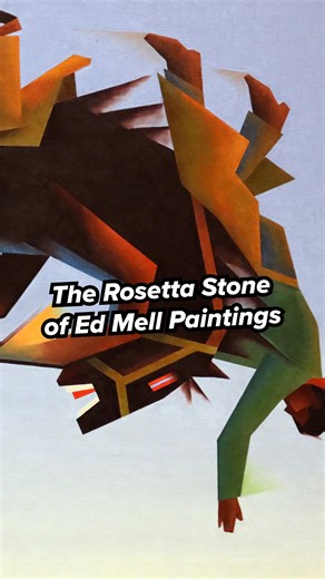Heading’ Fer Dirt by Ed Mell (1942-2025) is an important painting for many reasons. It was the precursor to well known works such as Diggin’ In and Jackknife, but it also helped Ed form a friendship with a helicopter pilot named Jerry Foster. This relationship gave Ed access to the elevated perspectives that he would utilize to great effect for the rest of his life. Headin’ Fer Dirt is Lot 15 in our current fine Art auction. Lots begin to close on October 17, 2025 at noon. Visit our website to l