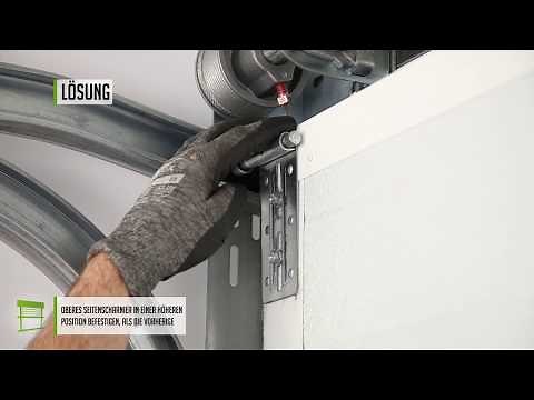 Problemlösung: Das Tor schließt sich nicht vollständig | Rolladenplanet