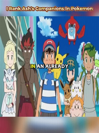 I Rank Ash's Companions In Pokemon... #pokemon #anime | Pokemon