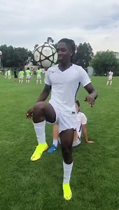 8.3M views · 10K reactions | BARBARA SHOWS OFF HER BALL JUGGLING SKILLS AT HER CHINESE BASE | Football Association of Zambia (FAZ) | Facebook