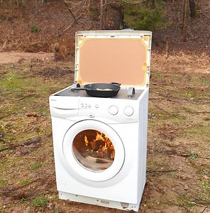 40K views · 159 reactions | Grill Stove From Old Washing Machine! | Creative Ideas | Facebook