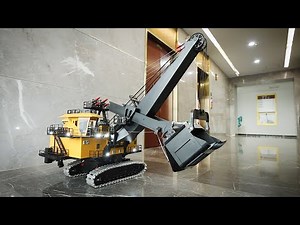 Amazing design！！ A fully electric shovel.1/25 P&H 4100XPC electric rope shovel excavator.