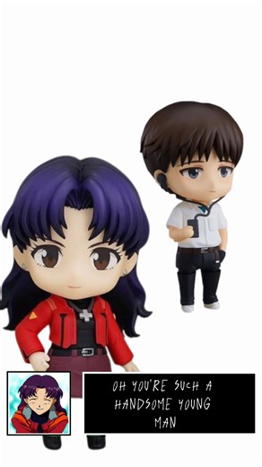 Emotional Moments of Misato and Shinji in Evangelion