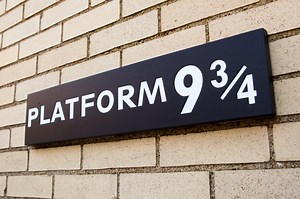 DIY Platform 9 ¾ Sign from King's Cross - Parts Not Included