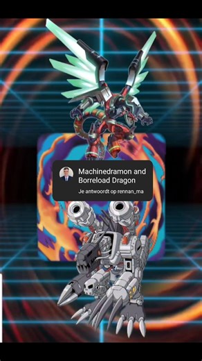 AI-CAPTAIN on Instagram: "FUSING: ​🦖🧭Digimon X Yu-Gi-Oh 🃏🔮 🦖🦾 X Borreload Dragon 🐲🦾 #yugioh #digimon #fusion #machinedramon #borreloaddragon"