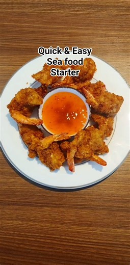 Crispy Prawns Fry | Super Crunchy & Easy|Crispy Shrimp Fry | Quick Seafood Starter #shorts #food .