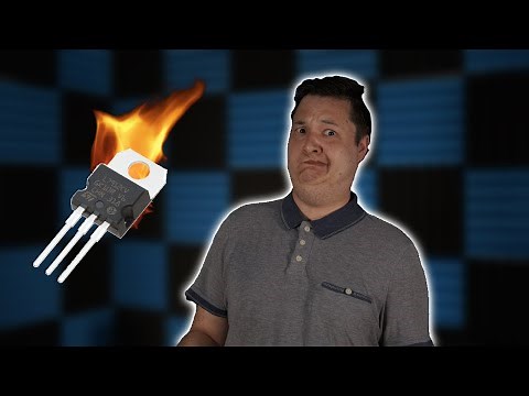 What Are Linear Voltage Regulators?!? And why they get so hot!