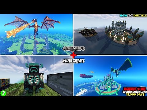 Want ‪@BulkyStar‬ 15,000-Day Hardcore World? How to Download & Install Guide for MCPE & Java 🤯