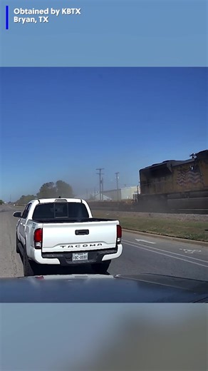 1.5M views · 7.1K reactions | Video captured the moment a man jumped from a vehicle as a train pushed it down the tracks following a collision. | WBRC 6 News | Facebook