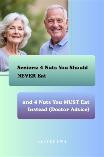 Nuts are often labeled as “healthy,” but after age 60, that advice can be dangerously oversimplified. Some nuts may quietly worsen inflammation, blood sugar spikes, digestion issues, or circulation problems in seniors — while others can actively support heart health, brain function, joints, and longevity. Doctors warn that many elderly people eat the wrong nuts daily, assuming they’re doing something good for their health — when the opposite may be happening. The good news? With a few simple swa