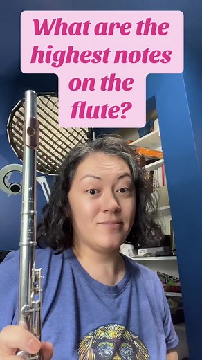 Highest notes on the flute. There are multiple possible fingerings for each of these notes, but these are just the ones that work for me #flutetok #fluteplayer #highnotes #foryou #fyp
