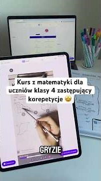 Kurs z matematyki dla klasy 4 🤩