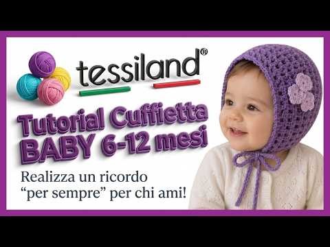 Tutorial Cuffietta BABY a uncinetto [Senza Pubblicità]