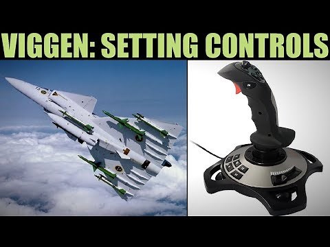 AJS37 Viggen: Setting Joystick HOTAS Controls Tutorial | DCS WORLD