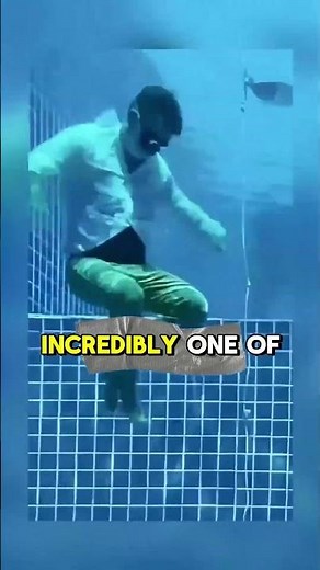 Five minutes underwater! 😱