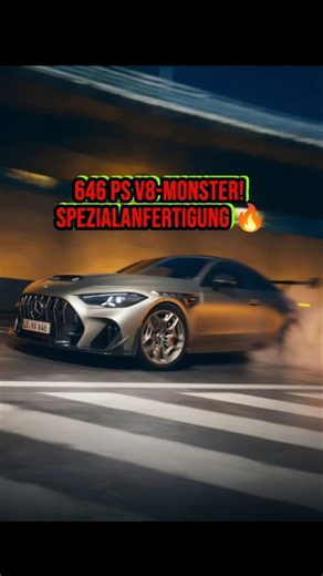 646 HP V8 Monster! The new custom-built AMG CLE 646 🔥