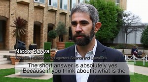 1.5K views · 28 reactions | Data science and machine learning is a must for any organisation, says LBS's Nicos Savva. If you don't embrace technology, your competitors and disruptors surely will. | London Business School | Facebook