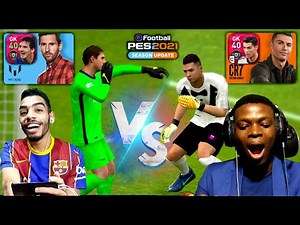 9AL GAMES vs MACKIE PES HD 🔥 ICONIC MESSI x RONALDO AS GK #2