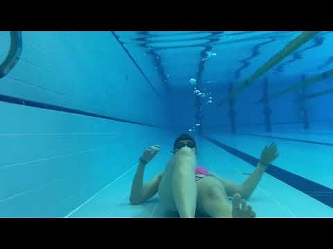 Underwater control + empty lungs + yoga