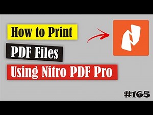 Step-by-Step Guide to Print PDF Files Using Nitro PDF Pro #165