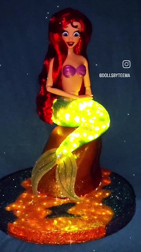 little mermaid - ariel's ending scene transformation. I cant believe i brought this scene to life 🥹🥹 #littlemermaid#thelittlemermaid#mermaidtail#mermaid#diorama#ariel#disney#disneylittlemermaid#littlemermaidliveaction#thelittlemermaidliveaction