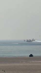 42K views · 1.1K reactions | Canadian Water Bombers from Quebec filling up in the Pacific Ocean to drop on the California wildfires. Canadians will always step up to help our neighbours and allies in their time of need. Proud to be helping our American brothers and sisters... | British & Commonwealth Forces | Facebook